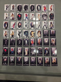 Michael Jackson BAD World Tour Keepsake Cards Complete Base Set 1 - 56