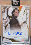 2026 Topps Chrome Marvel Loki Autograph Tom Hiddleston Certified 27/50 Insert