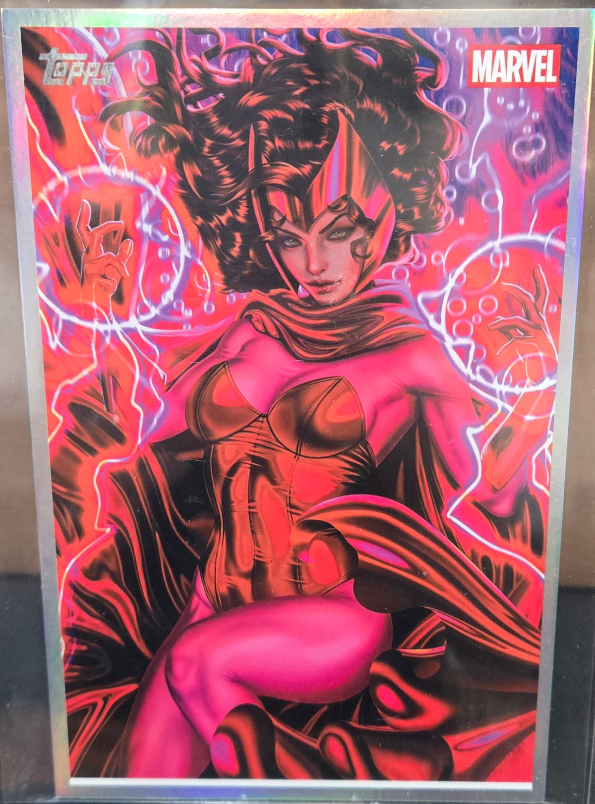 2026 Topps Marvel Vault Scarlet Witch Box Topper Original Art Ariel Diaz VO-15