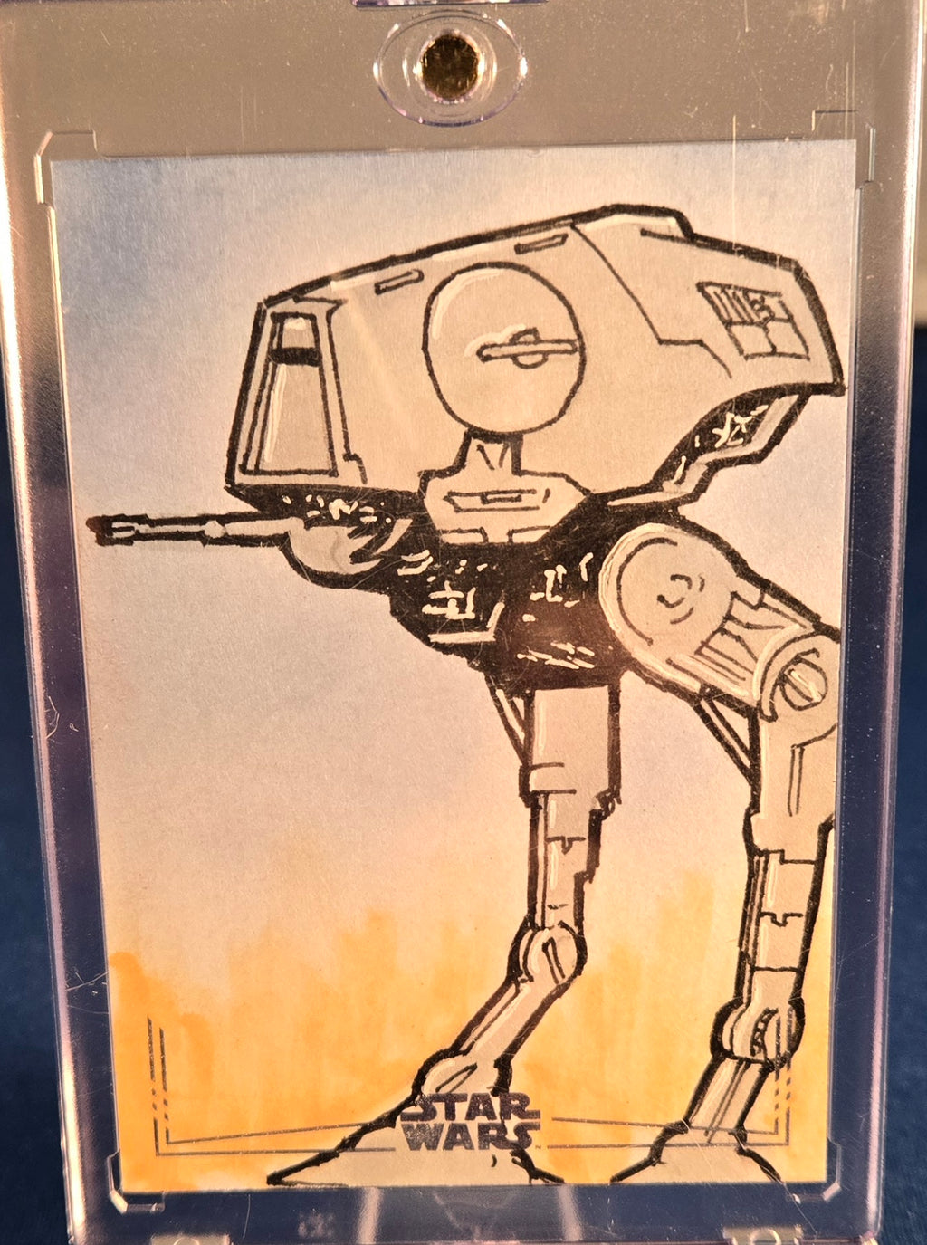 Topps 2026 Star Wars AT-ST Sketch