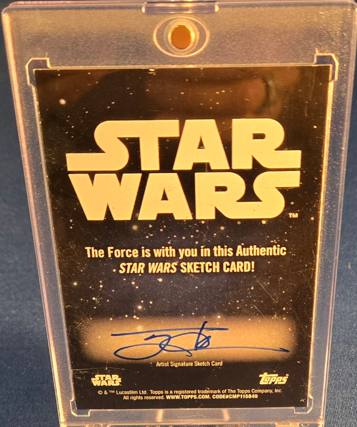 Topps 2026 Star Wars AT-ST Sketch