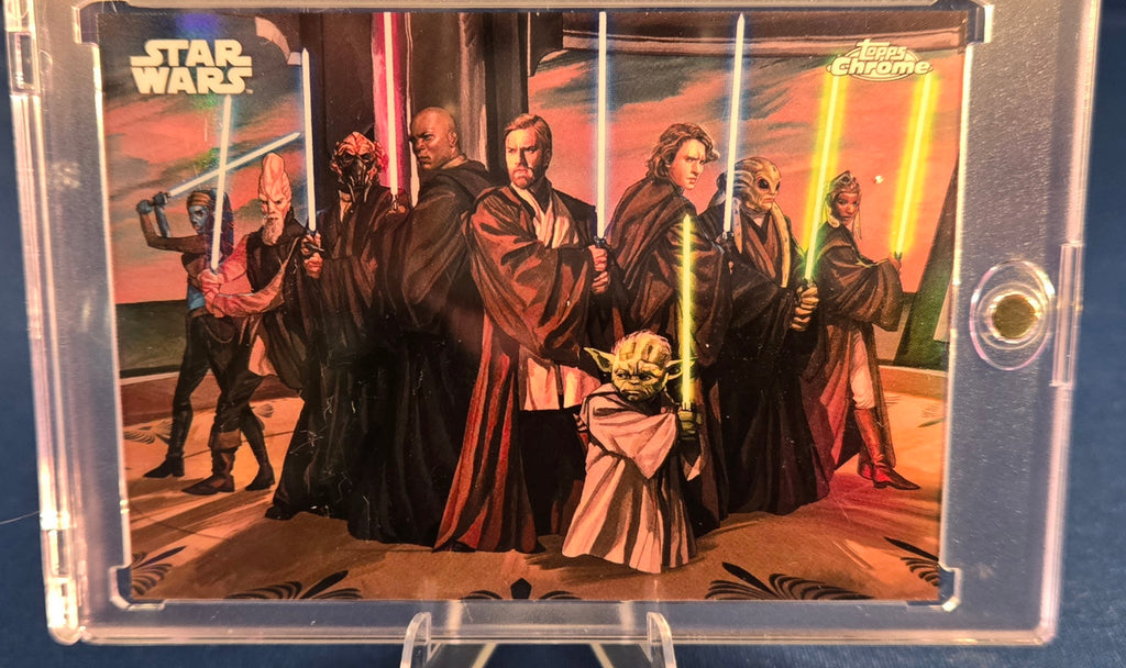 2026 Topps Chrome Star Wars Original Art JEDI ORDER #SQUAD-5 Factions SP