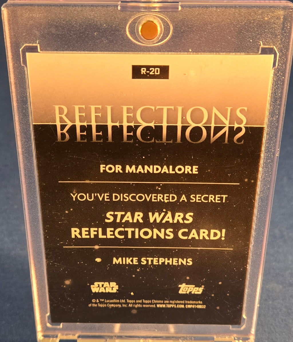 2026 Topps Chrome Star Wars For Mandalore #R-20 Reflections