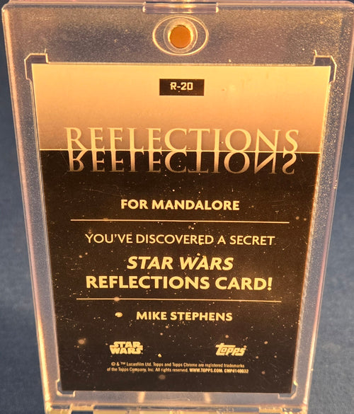 2026 Topps Chrome Star Wars For Mandalore #R-20 Reflections