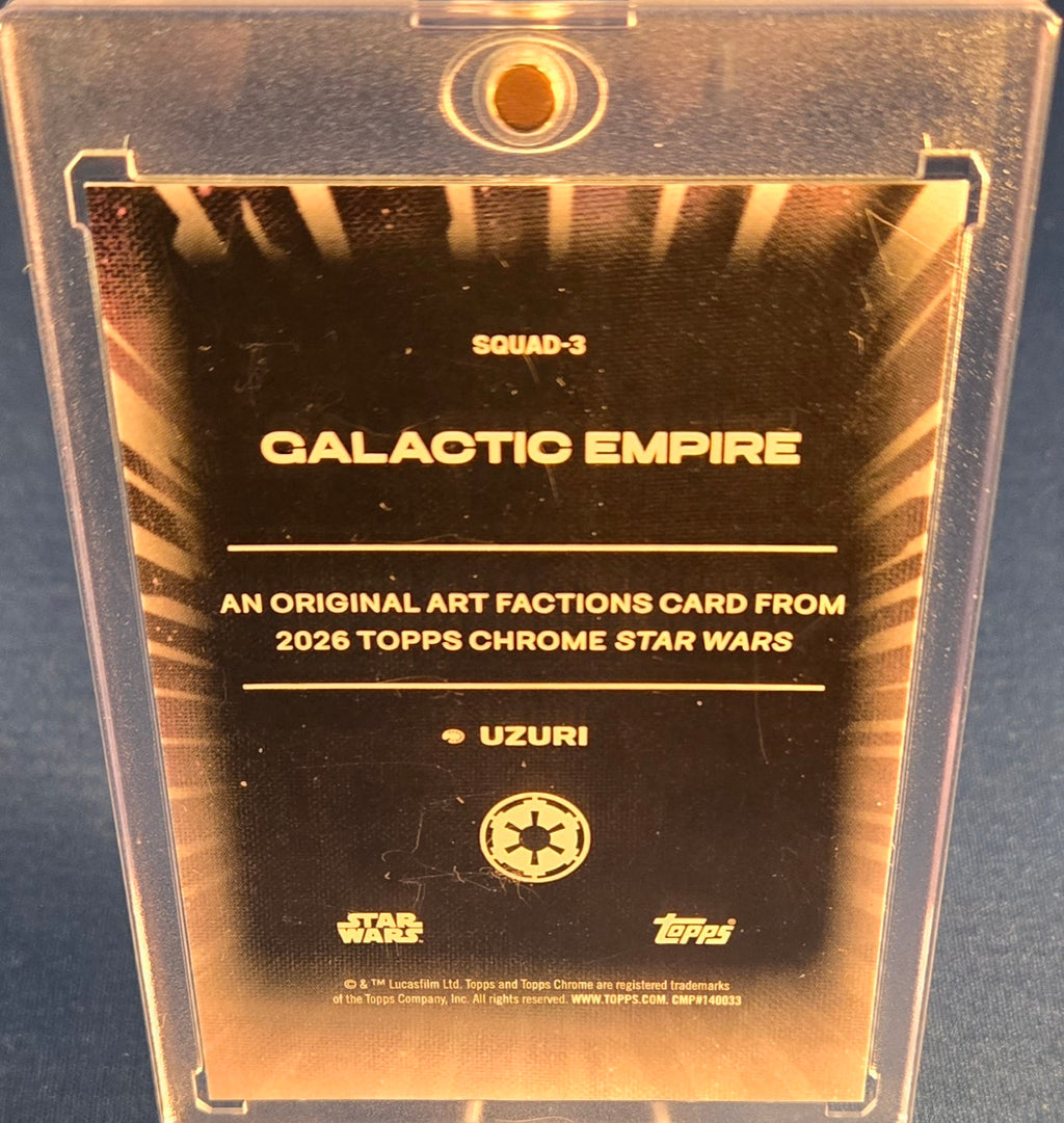 2026 Topps Chrome Star Wars Kyber Light KL-21 SP Bo Katan Kryze