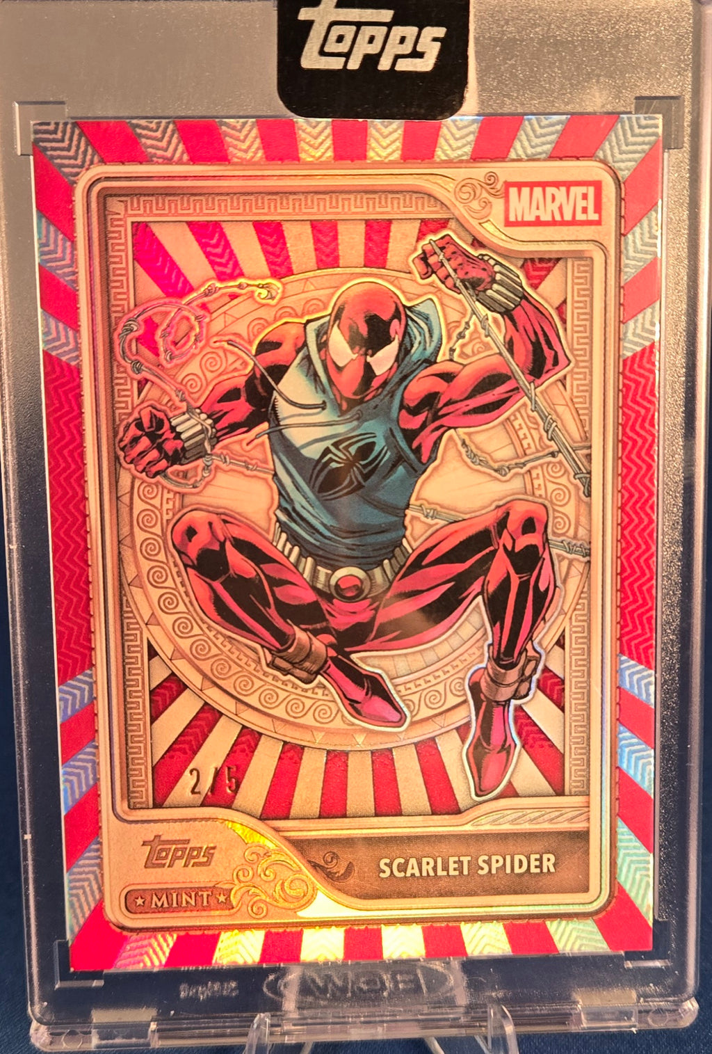 Topps 2026 Topps Mint Marvel Scarlet Spider Bronze Encased /5
