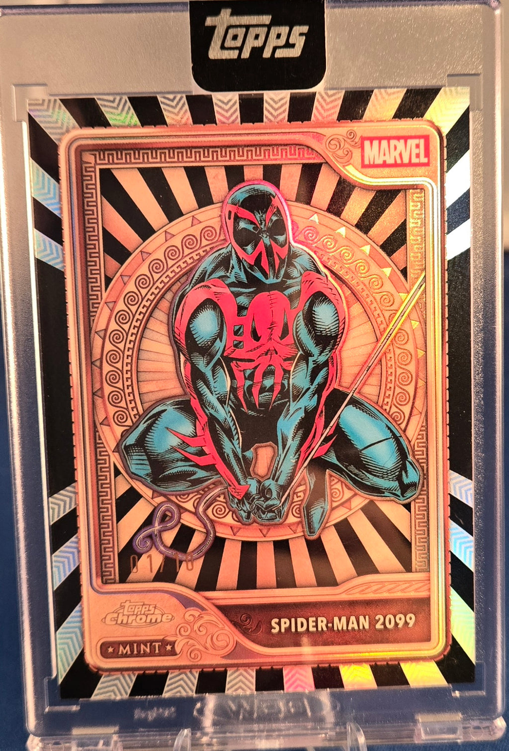2026 Topps Mint Marvel Spider-Man 2099 Bronze Sky Black  Alpha/10
