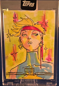 Topps 2026 Marvel Mint Original Sketch DAZZLER by Micelli Encased