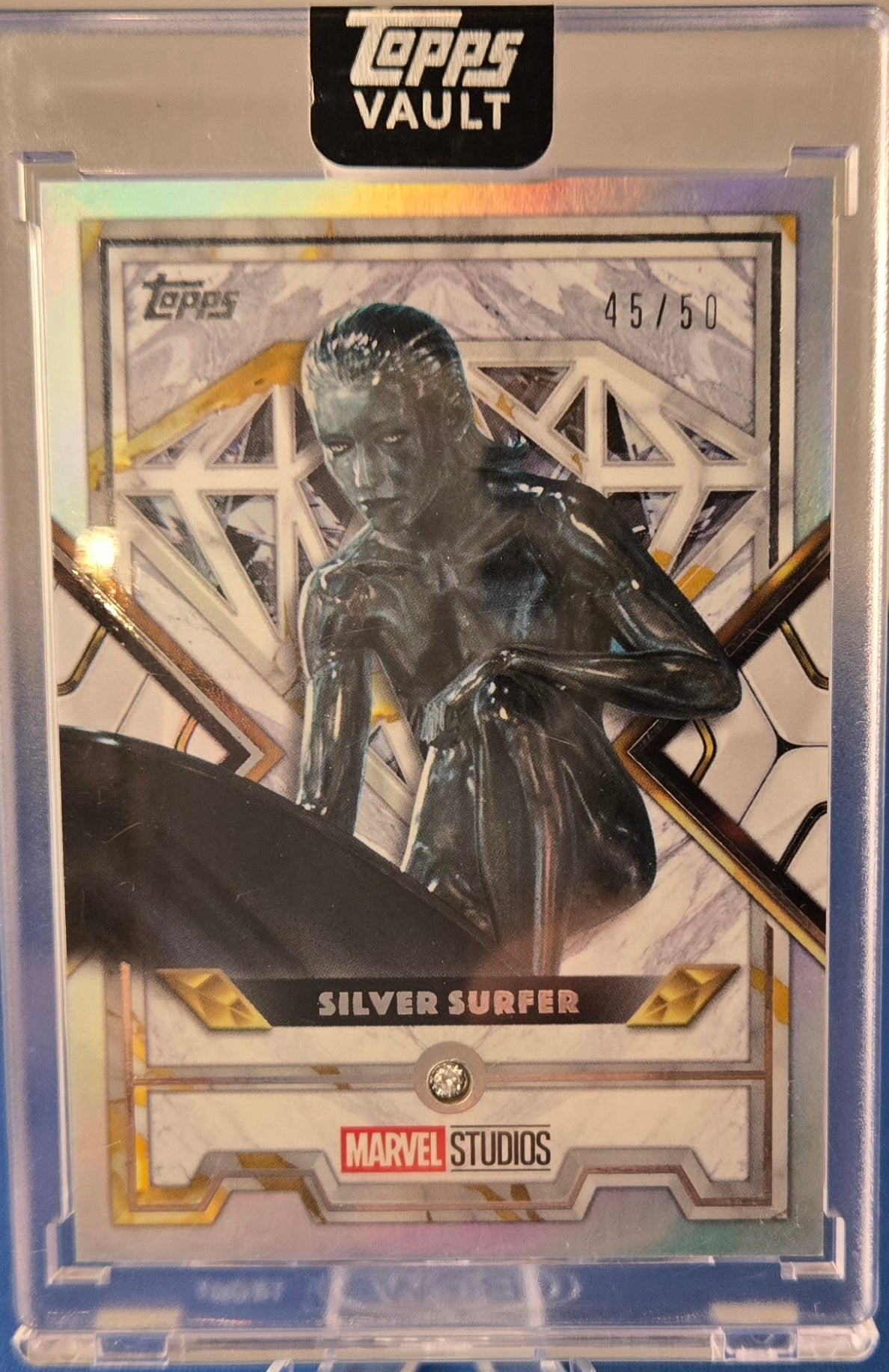 2026 Topps Marvel Vault Diamonds #/50, Silver Surfer #MD-84 from Fantastic Four