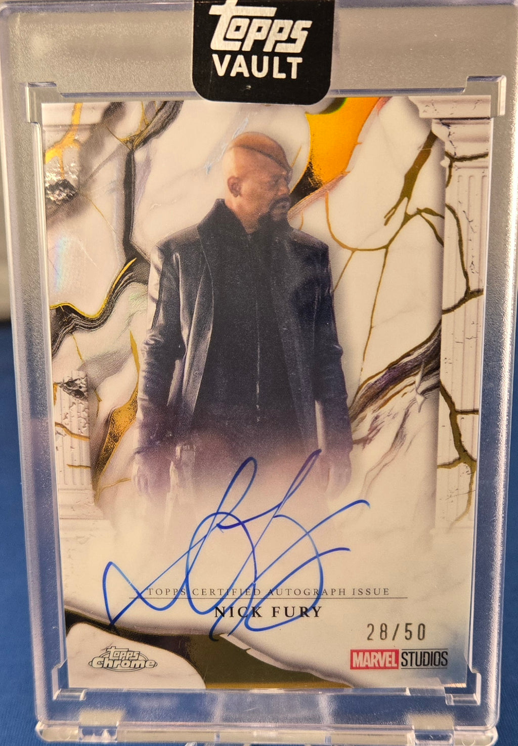 Topps Vault Nick Fury Samuel L. Jackson Auto IA-SA /50