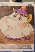 2026 Topps Disney Beauty and the Beast  Mrs. Potts & Chip 1/1 Sketch Insert