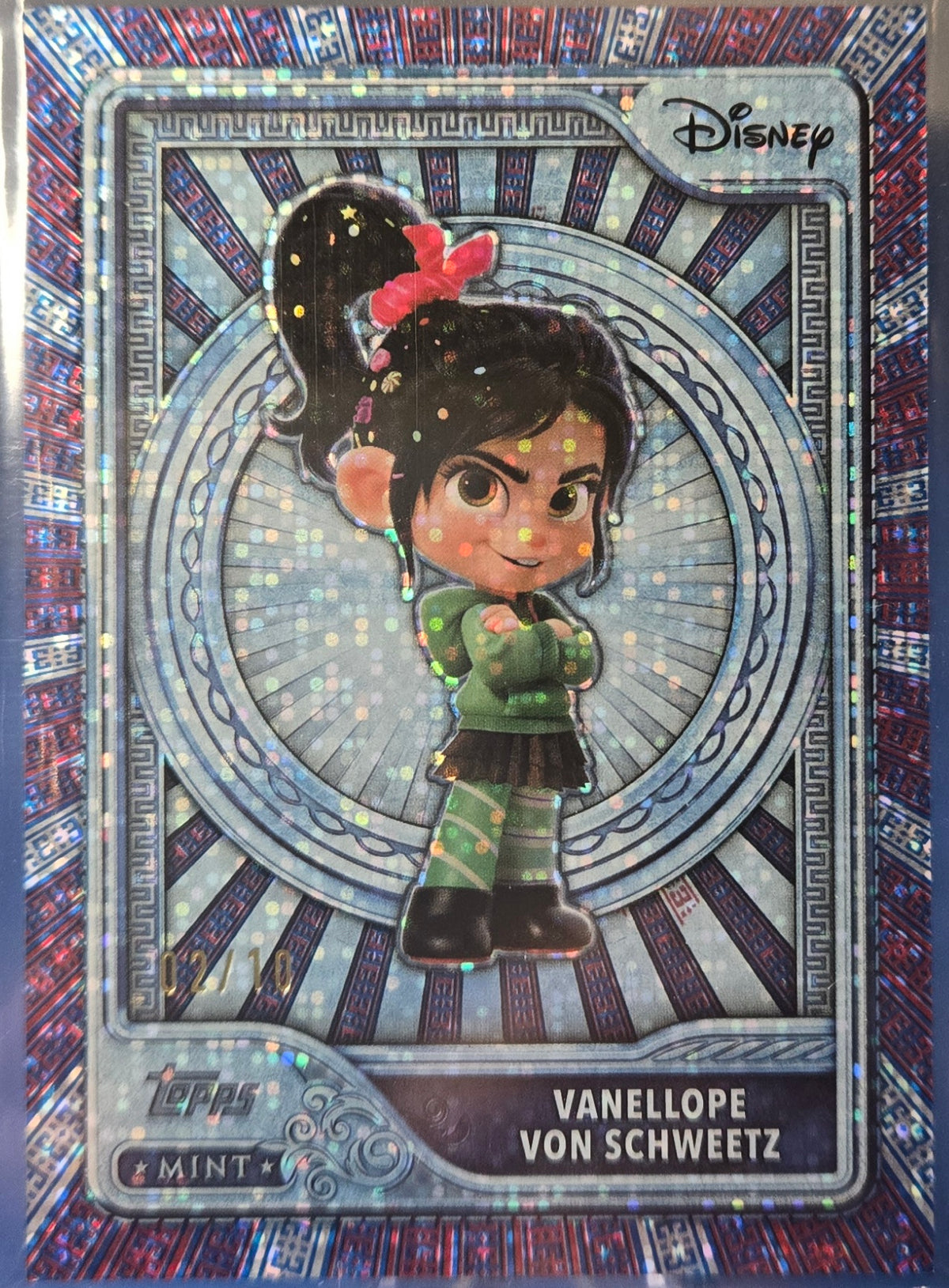 Topps 2026 Disney MINT Vanellope Von Schweetz Platinum /10