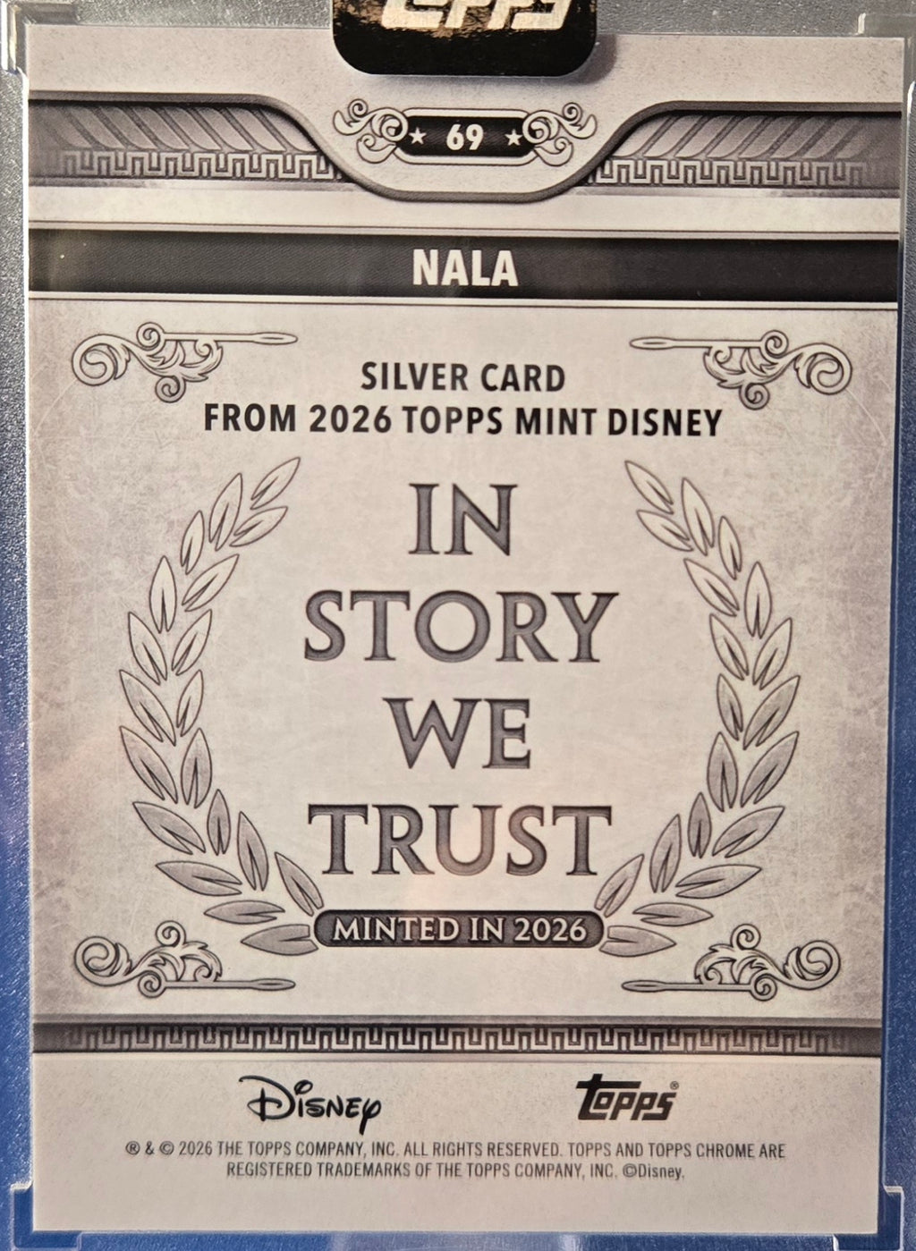 2026 Topps Mint Nala Silver /10