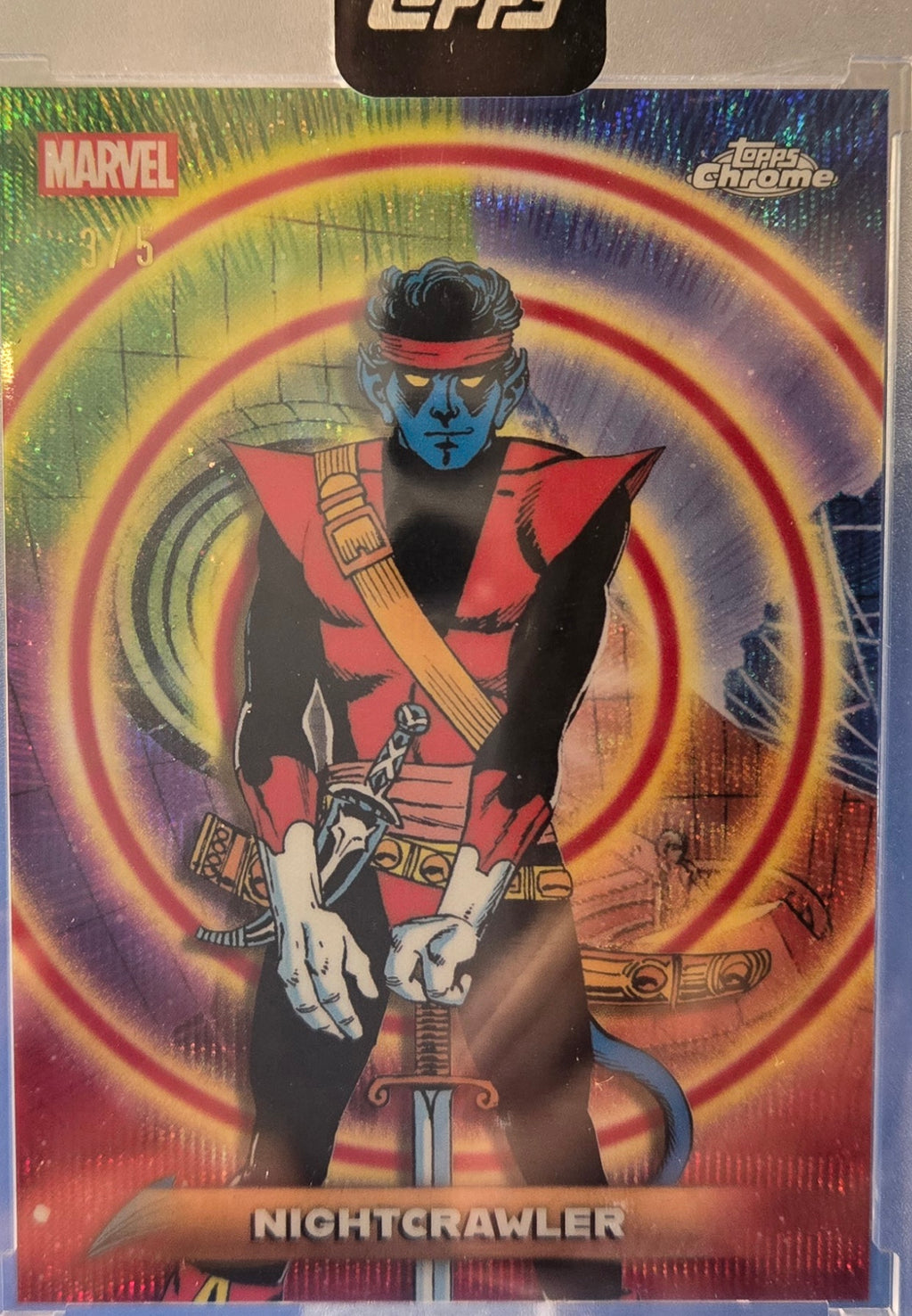 2026 Topps Mint Marvel Nightcrawler Superfractor Cerebro /5