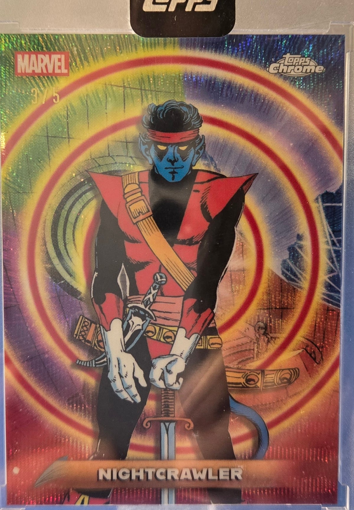 2026 Topps Mint Marvel Nightcrawler Superfractor Cerebro /5