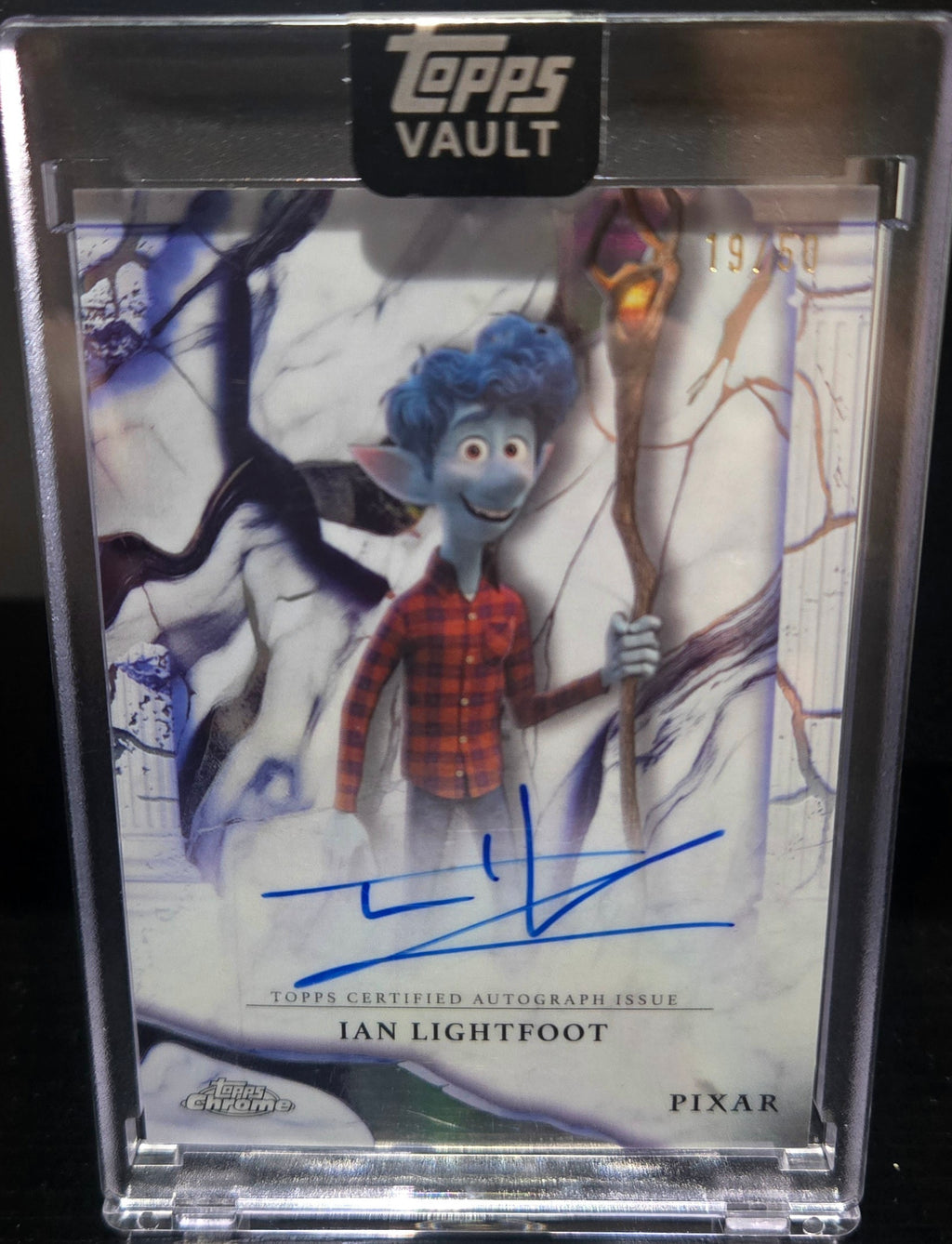 Topps 2026 Disney Vault Ian Lightfoot TOM HOLLAND AUTO /50