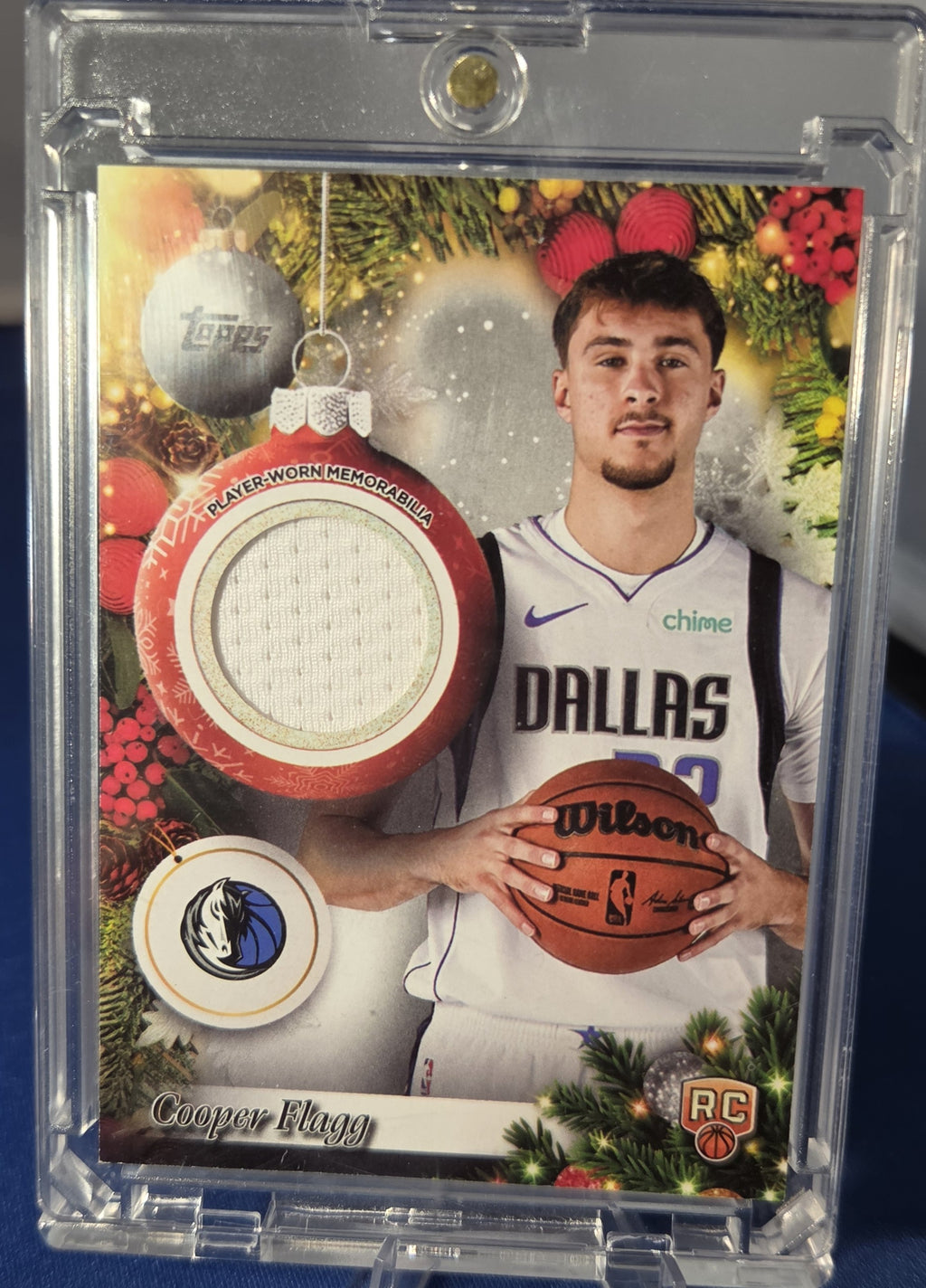 2025-26 Topps Holiday - Player Relics Cooper Flagg #PR-CF