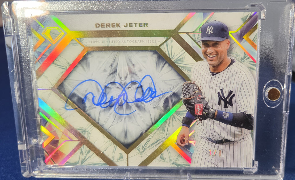 2025 TOPPS DIAMOND ICONS DEREK JETER AUTOGRAPH SUPERFRACTOR SSP 1/1